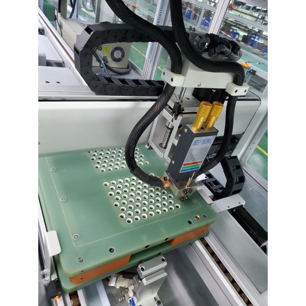 Automatic Lithium Ion Battery Pack Production Line 18650 / 21700 / 32650 Cylindrical