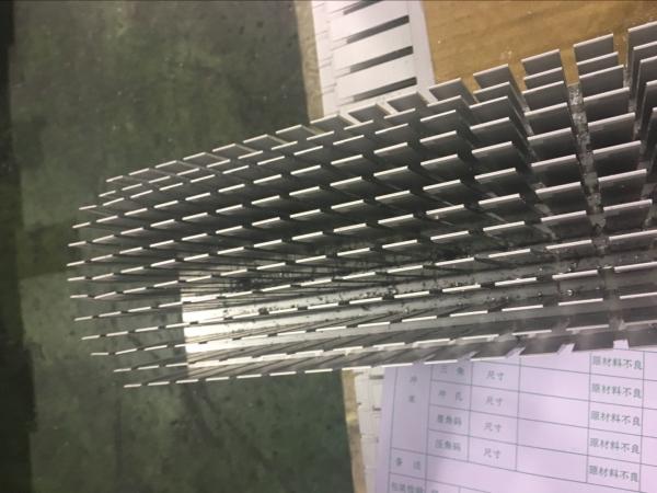 Quality 2 Meters Five Axis CNC Milling Aluminium Heat Sink Profiles For Colling System for sale