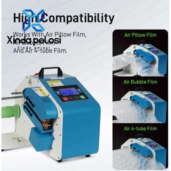 Quality Inflatable Void Fill Air Pillow Packaging System Compact Buffer Air Cushion Making Machine for sale