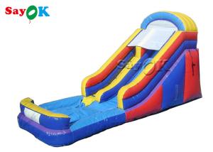 China Commercial Inflatable Slide Outdoor Inflatable Water Slides Backyard Adult Kid Playground PVC Inflatable Pool Slide on sale