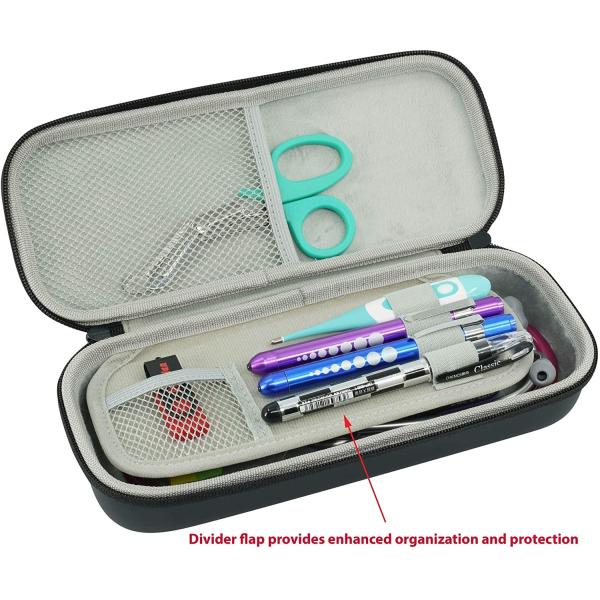Shockproof Zipper Stethoscope Hard Case 11"x4.2x2.2"