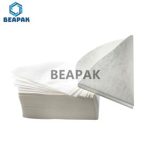 China Biodegradable Brown Natural V60 Coffee Strainer Paper wholesale