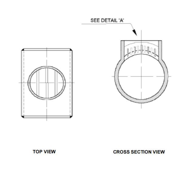 Duplex Stainless Steel 31803 Reduce Barred Tee For Industry