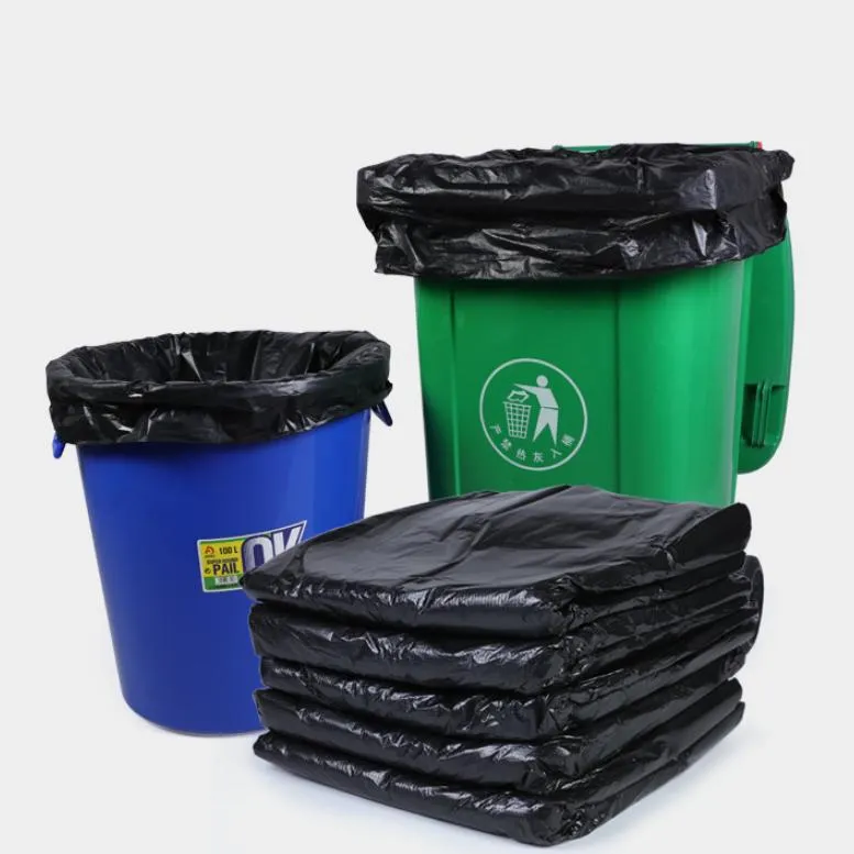 Hot China Products Wholesale Black T-Shirt Garbage Bags