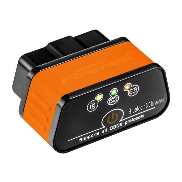 Quality Vehicle Diagnostic Tools Bluetooth Scanner Obd2 Elm327 Konnwei KW903 for sale