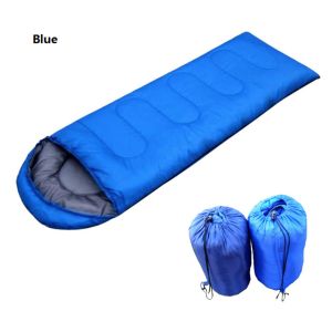 China Small Comfortable Hooded Thermal Sleeping Bag for 4 Season - Blue/Red Color 210X75 CM on sale China Small Comfortable Hooded Thermal Sleeping Bag for 4 Season - Blue/Red Color 210X75 CM on sale