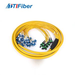 China FTTH FTTA FTTX Single Mode Fiber Patch Cord 6 Core 12 Core 24 Core wholesale