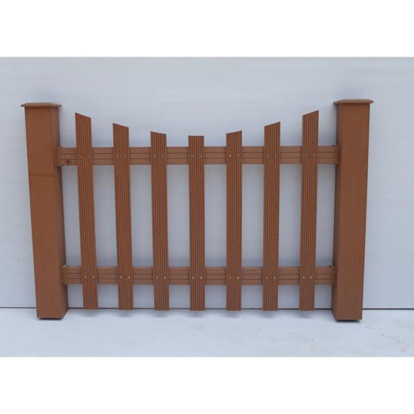Quality Professional WPC Composite Fencing - Outdoor Custom Design Color For Garden / Yard for sale