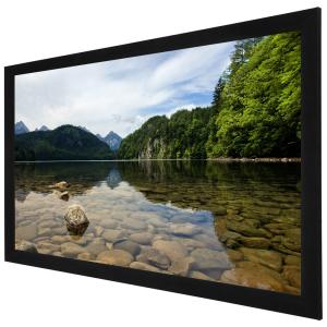China 3D Perforated Silver acoustically transparent projection screen For Home Cinema wholesale