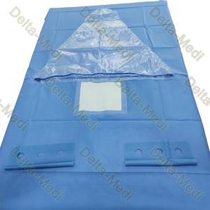 China 40g - 50g Craniotomy Drape With Pouch Fenestration Incise Film wholesale