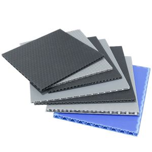 China 2mm - 20mm Plastic Hollow Sheet Durable Honeycomb Polypropylene Panels wholesale