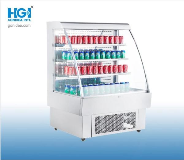 Quality Supermarket Open Multideck Display Refrigerator 380L Capacity for sale
