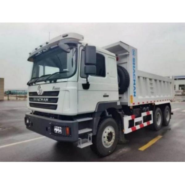 China SHACMAN 340HP EuroII Dump Truck F3000 6x4 White Cab Tipper wholesale