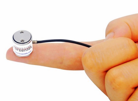 Column Type Flange Mounted Miniature Compression Load Cell 50kg 100kg 200kg