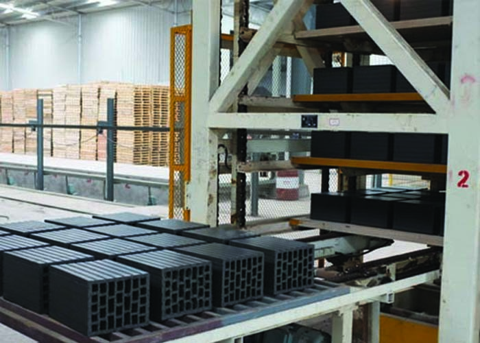 Automatic Brick Production Line Twice Setting Pallet Loading And Unloading System