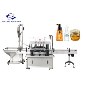 China Induction Glass Jar Automated Bottle Filling Machine Antiwear 2000mm 2000W wholesale