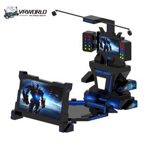 China 380V 9D VR Shooting Simulator Dance Music Game Playstation Virtual Reality wholesale