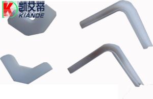 Protection angle for bus bar conductor, busbar accessory, compact busbar accessory