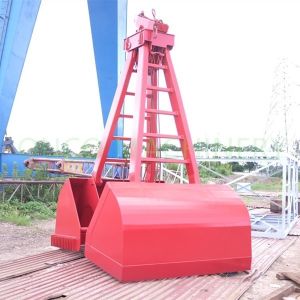 Buy cheap Lifting Bulk 2 Peels Clamshell Mechanical Grab Bucket from wholesalers