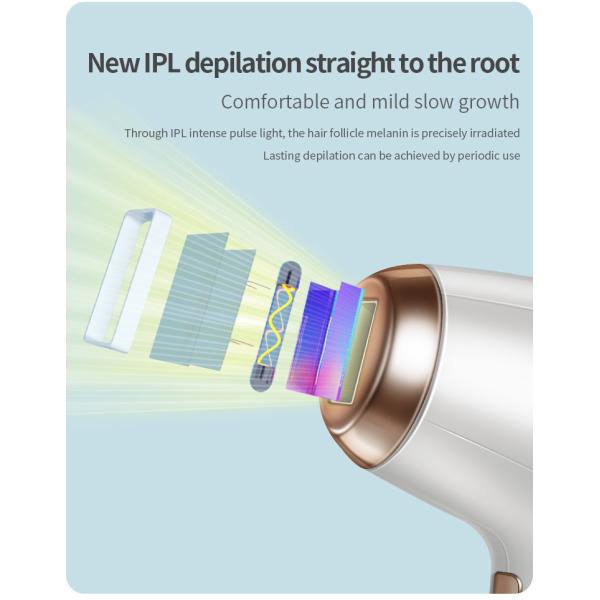 PSE Approval Handheld Laser Hair Remover IPL Skin Rejuvenation