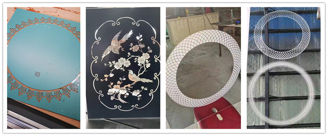 2022 Latest Invention Convex Mirror Cutiing Machine Laser Cut Coating Machine