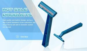 Sharp Smooth Double Sided Razor , Sensitive Skin Use Disposable Blade Razor