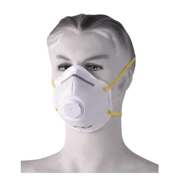 FFP2 Style Cup-Shape 4-Layer Particulate Dust Face Masks with Adjustable Elastic Loops