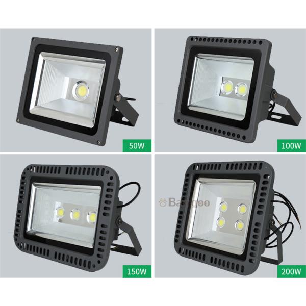 20W 30W 50W 100W 150W 200W Industrial Outdoor Led Flood Lights Thick Aluminum High Lumen