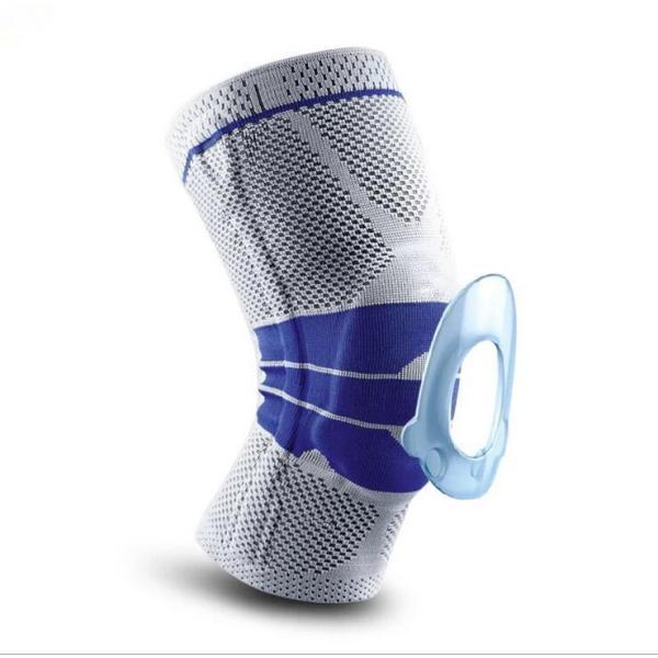 Sport Silicone Nylon Knee Sleeve Anti-Slip Compression Brace for Athletic Performance