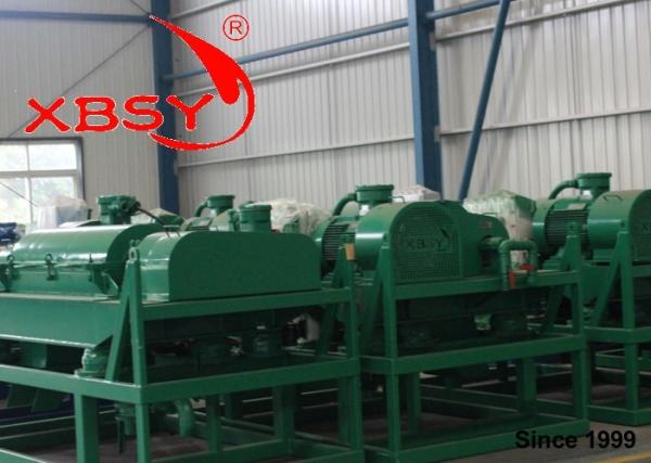 Quality 355mm Solid Bowl Drilling Mud Centrifuge System Variable Frequency Drive for sale