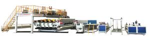 HDPE 50 Micron Geotextile Fabric Making Machine Extrusion Line Geomembrane Making Machine