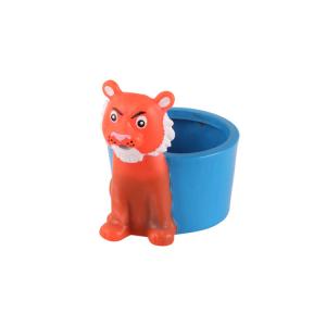 China Office / Restaurants Bottle Cartoon Head Vinyl Cup Bottom Cover Mat Toy wholesale