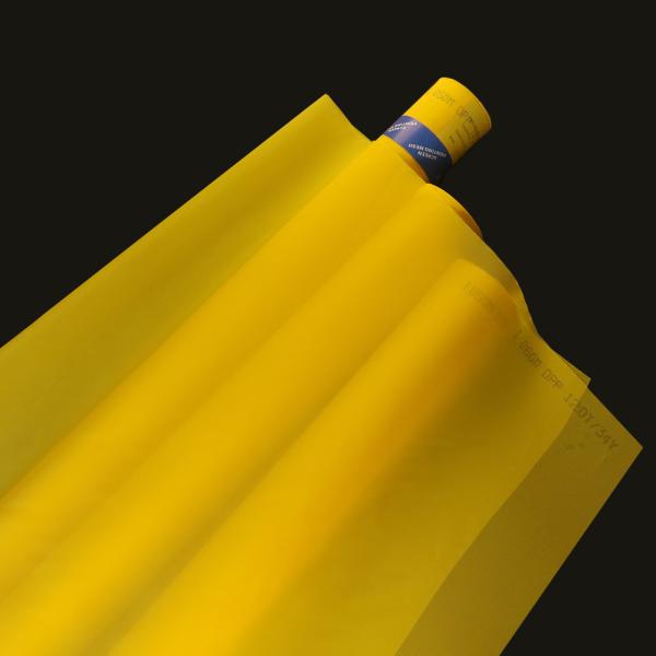 Quality 32T - 90T Polyester Monofilament Screen Printing Mesh With Excellent Abrasion Resistance for sale