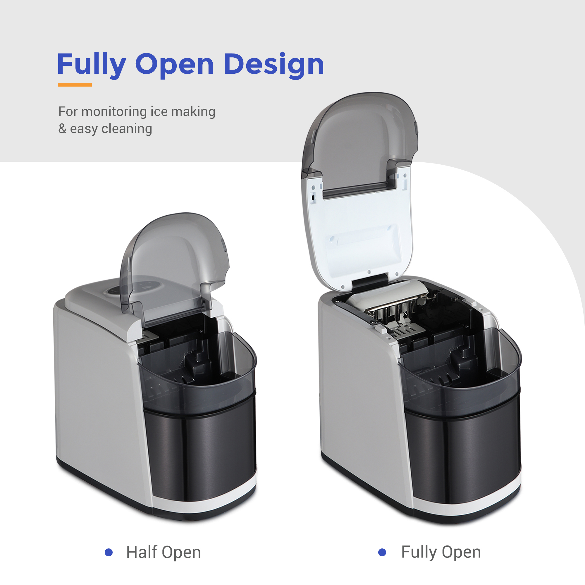 15kg Home Bullet Ice Making Machine Mini Small Portable Nugget Ice Machine for Business Automatic Other name Ice Maker