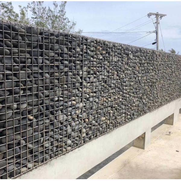 Customized Aperture Galvanized Welded Gabion Boxes for Stone Retaining Wall Solution