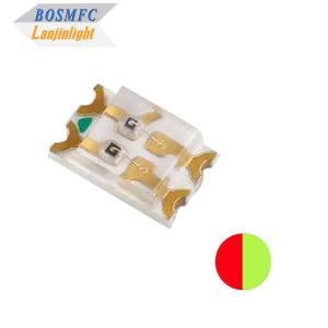 China Durable 0805 Bi Color SMD LED Emitting Diode Red And Green Surface Mounted 2012 20mA on sale