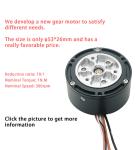 Faradyi Custom High Torque Dc Motor Bldc 1200W Pmdc 250W Single Phase Ac Motor