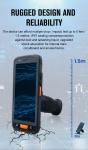 New Android 11 Rugged Industrial Mobile Handheld PDA 1D 2D Barcode Scanner