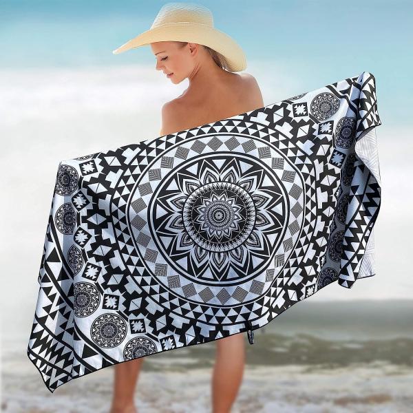 Sand Free Custom Towel Microfiber Printing Sublimation Beach Towel