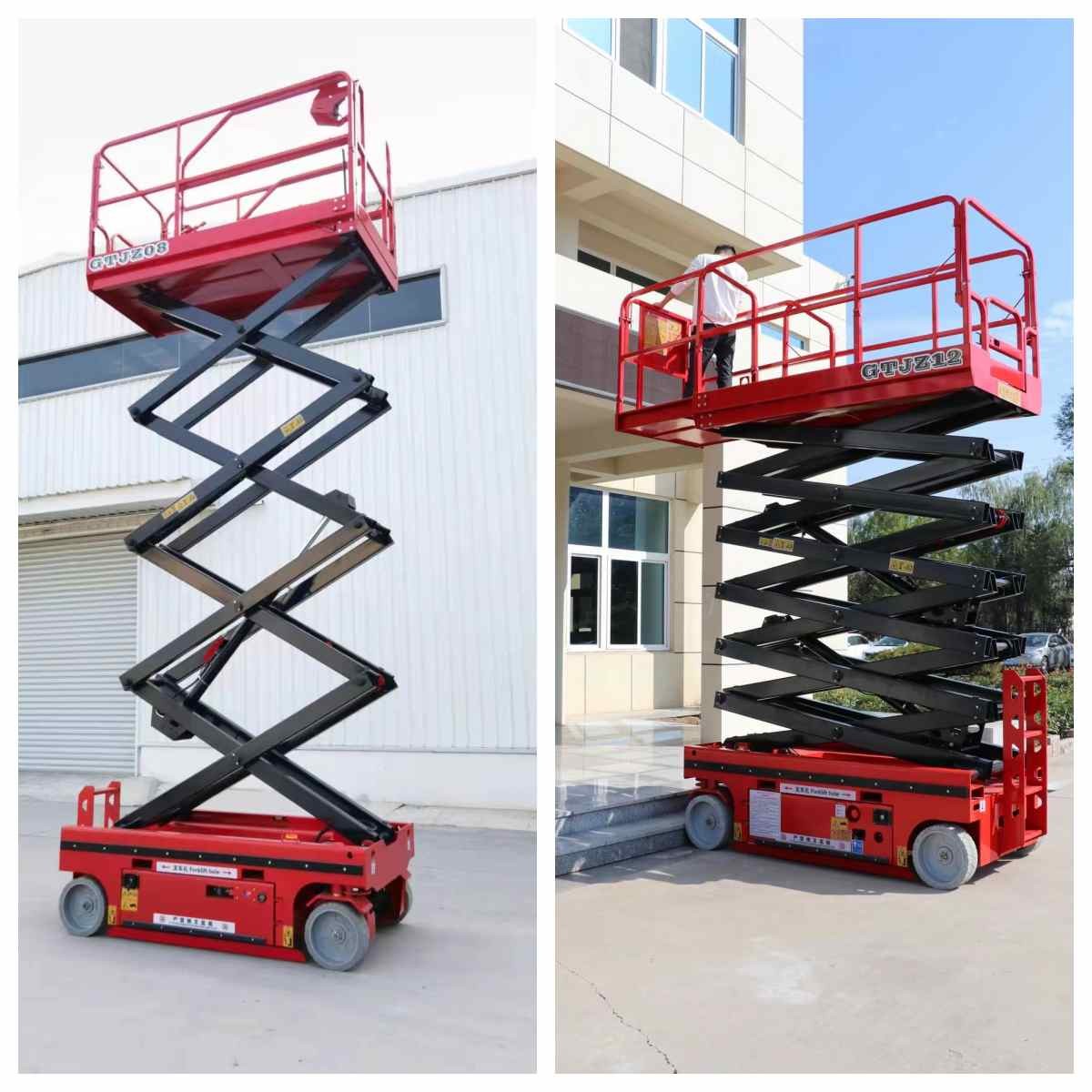 Customized Scissor Platform Electric Lifting Platform With PLC Control System