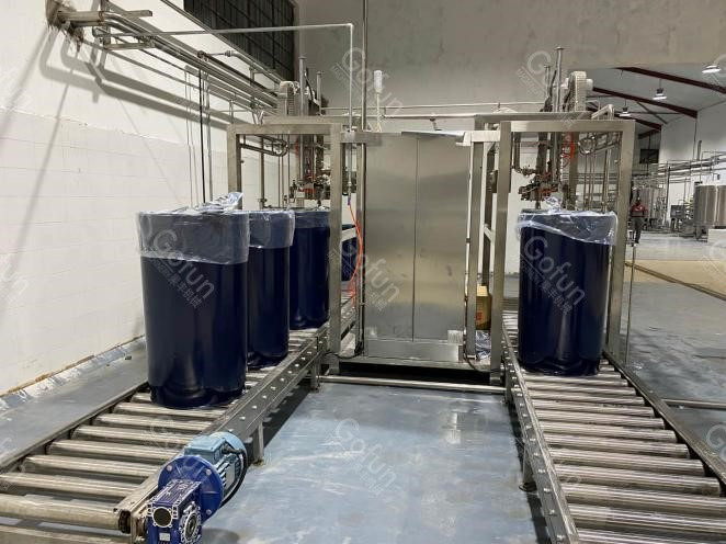 Automatic 10T/H Mango Processing Plant 440V Puree Processing Line