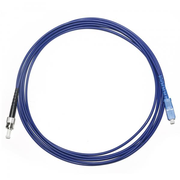 Quality ST FC Dual-Core Dual-Mode Fiber Optic Patch Cord for WLAN LAN Connection Network for sale