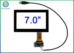 China 7&quot; USB Interface Multi Touch Panel Glass With Projected Capacitive Technology PCT wholesale