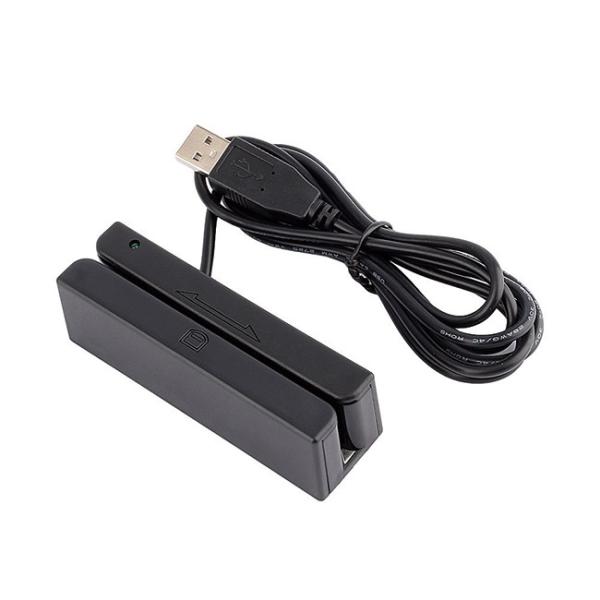 ASCII Magnetic Card Scanner All Tracks Available Small Size Magnetic Stripe Card
