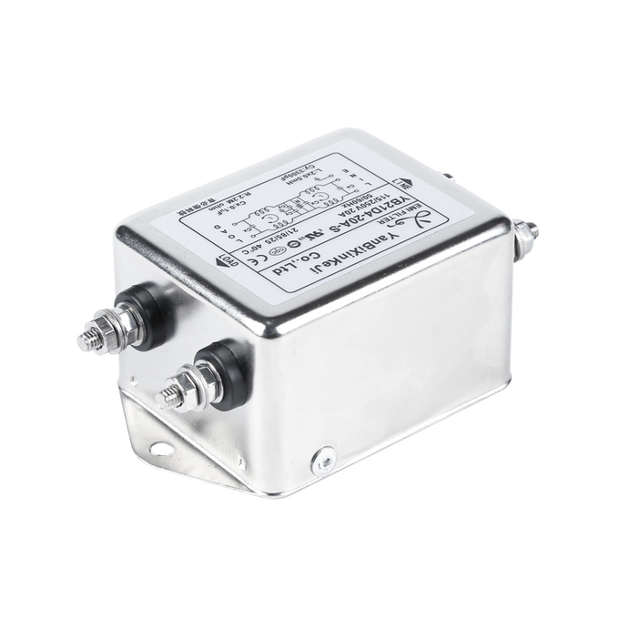 Dual-stage EMC/EMI Filter 250V Power Line Filter With High Attenuation