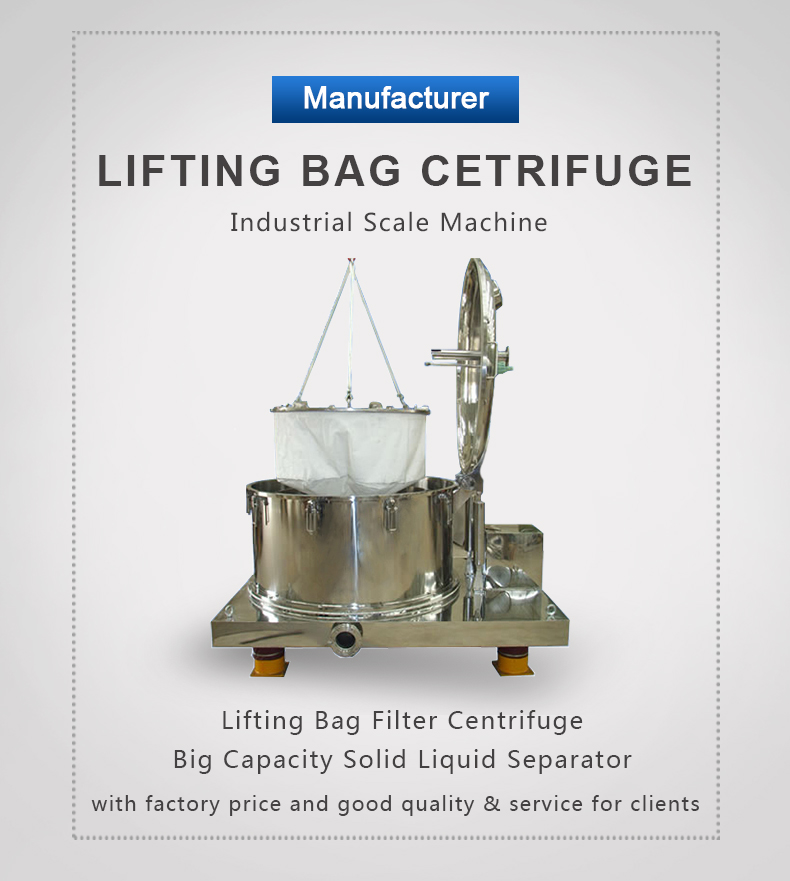 Zhonglian High-speed flat top discharge centrifuge separator automatic centrifuge separator for water purification
