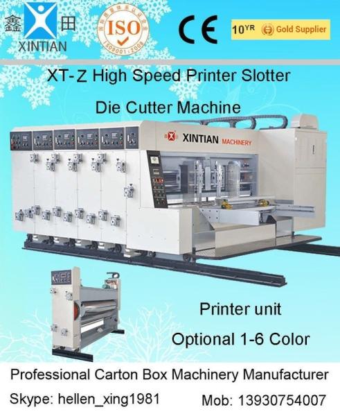 Quality Carton Box Flexo Printer Slotter Machine Printing Slotting Machine for sale