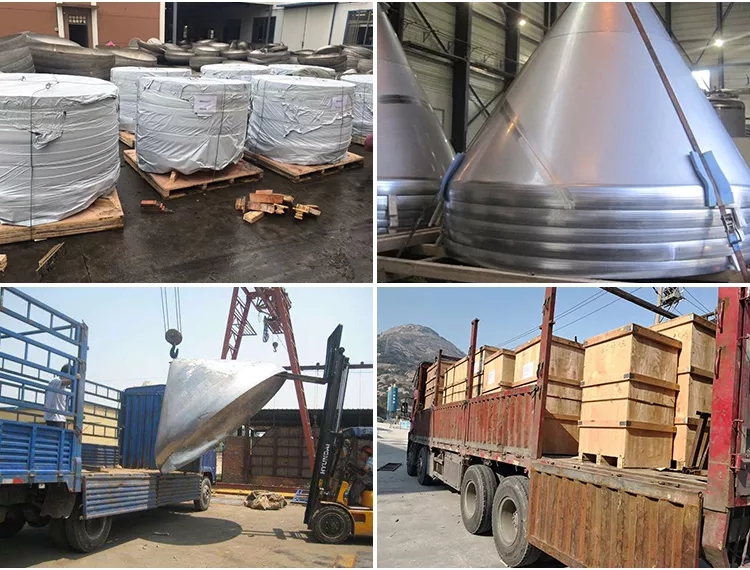 ASME Standard Flat Dished Head for Steel Hemispheres Dish Head Production Company