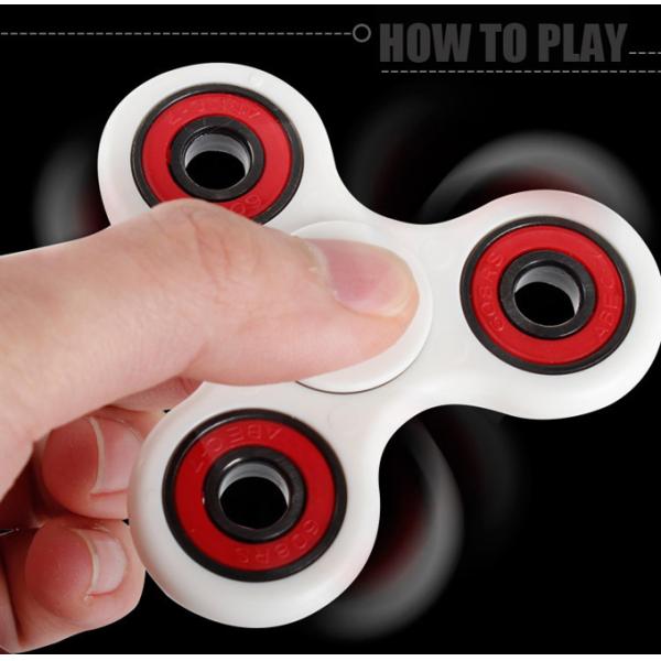 Long Time Spinner ABS Plastic Tri-Spinner Fidget Wholesale Spinner