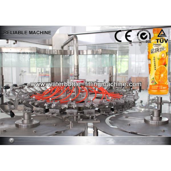 3 In 1 Monoblock Juice Filling Machine For Drinking Juice Production Line 10000 - 12000BPH